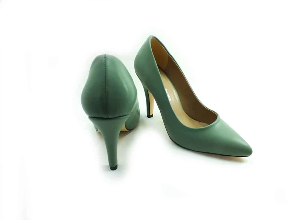 Marine Shoes 9 cm Topuklu Kadın Stiletto Yeşil 86 437 - 5