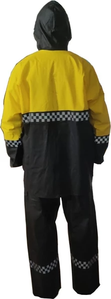 MOTORCU REFLEKTRLÜ KURYE YAĞMURLUK - 2