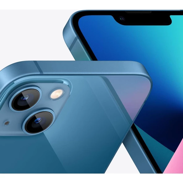 Apple iPhone 13 128 GB Mavi Cep Telefonu (Apple Türkiye Garantili) - 4