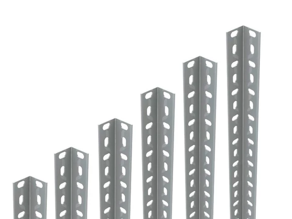 40x40 Mm Galvaniz Çelik Raf Profil  200 cm 2.00 mm