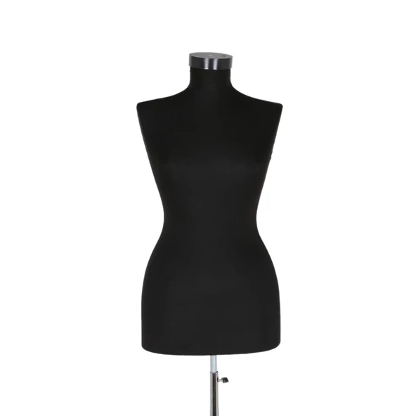 Süngerli Terzi Prova Mankeni - Siyah ve Gold Renk Prova Mankeni  Siyah Manken - 2