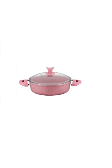 OMS PASLANMAZ Oms Oms 3310 Gri Granit Karnıyarık Tencere 22x7,5 Cm - Resim 3