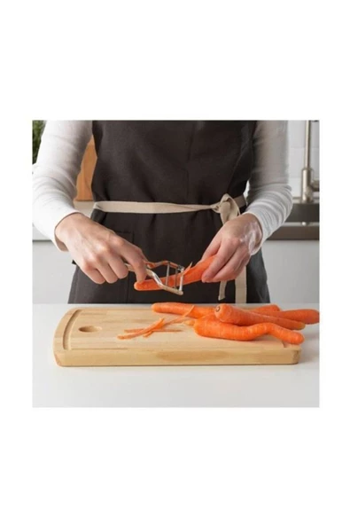 IKEA Vardagen Soyacak 13 cm gri Paslanmaz Çelik Sebze Soyacağı - 2