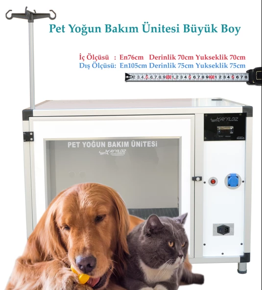 Pet Yoğun Bakım Ünitesi Büyük Boy