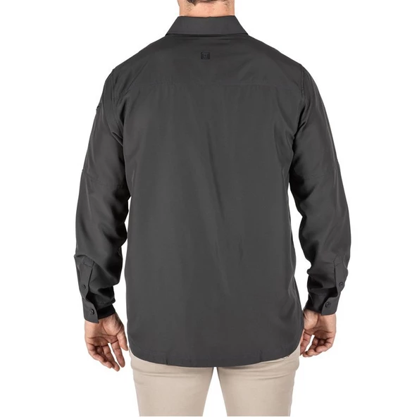5.11 MARKSMAN L/S GRI GOMLEK - Resim 4