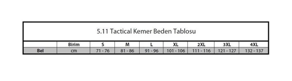 5.11 CIFT TARAFLI YESIL KEMER - 8