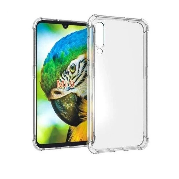 Gpack Xiaomi Mi 9 Kılıf AntiShock Ultra Koruma KapakNano Glass