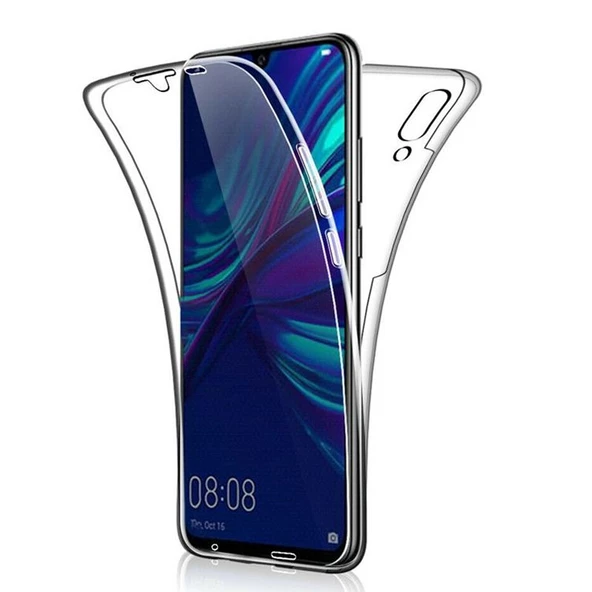 Gpack Huawei Y7 Prime 2019 Kılıf Ön Arka  Silikon Koruma