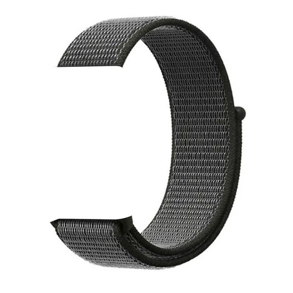 Gpack Apple Watch 38mm Kılıf Kumaş CırtCırt Kordon Velcro - 9