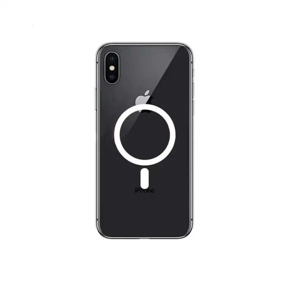 Gpack Apple iPhone X Kılıf Wireless Tacsafe Antishock Ultra Koruma Sert Kapak