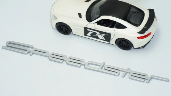 DK Tuning Porsche 356 Speedster Bagaj Gri ABS Yazı Logo Amblem - 2