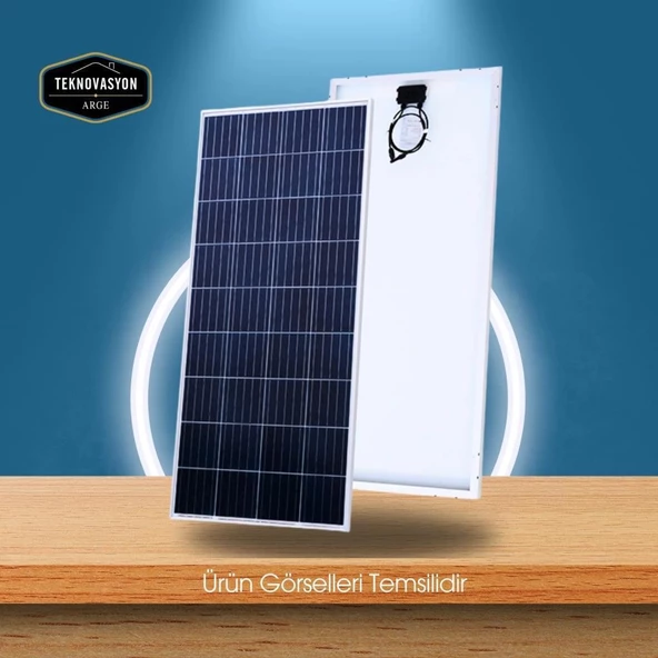 Lexron 170 Watt 12 Volt Polikristal Güneş Paneli 36 Cell LXR-170P - 2