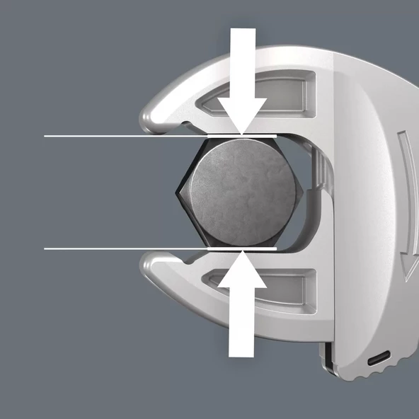 Wera 6004 Joker XS 7mm-10mm İngiliz Anahtarı 05020099001 - 3