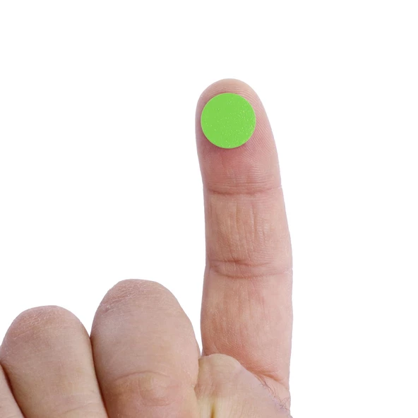 Yapışkanlı Vida Tapası Tıpası Çim Yeşil Vida Kapatıcı Kapağı (100 ADET) - Resim 2