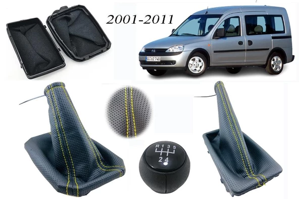 Opel Combo C Vites Körüğü + El Freni Körüğü + Vites Topuzu - 5