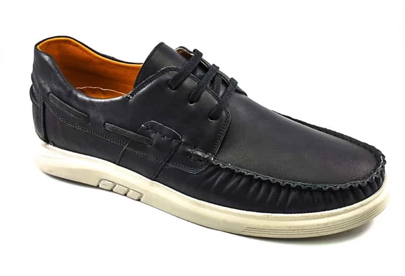 Çetintaş Hakiki Deri Büyük Numara Erkek Ayakkabı CTN4417 - 3