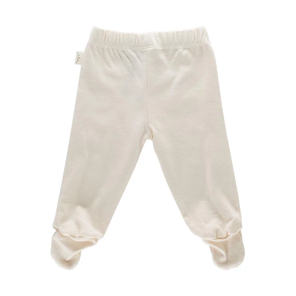 Naturaborn GOTS Organik Sertifikalı Bebek Patikli Pantolon - 2