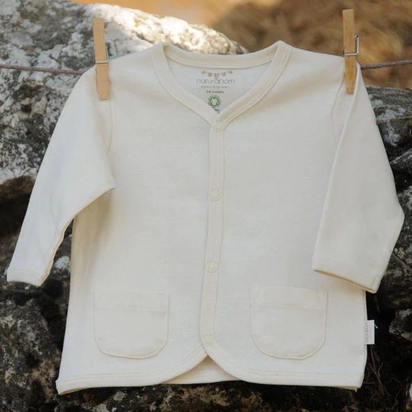 Naturaborn GOTS Organik Sertifikalı Bebek Ceket - 7