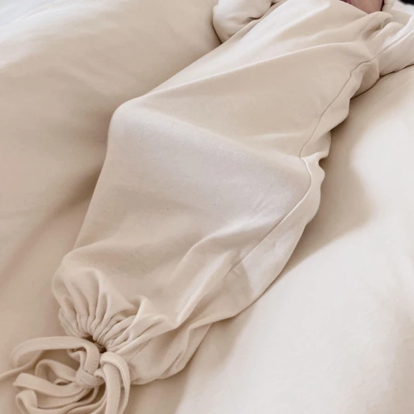 Naturaborn GOTS Organik Sertifikalı Bebek Açık Uyku Tulumu - 3