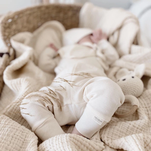 Naturaborn GOTS Organik Sertifikalı Bebek Pantolon - 10