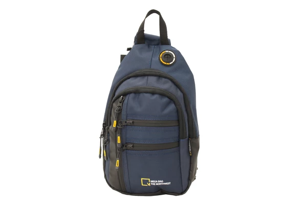 M 1022 Mega Bag Unisex Göğüs Çapraz Çanta, Body Bag - 7