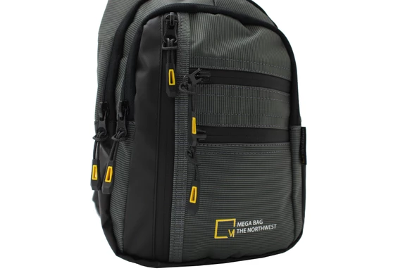 M 1022 Mega Bag Unisex Göğüs Çapraz Çanta, Body Bag - 4