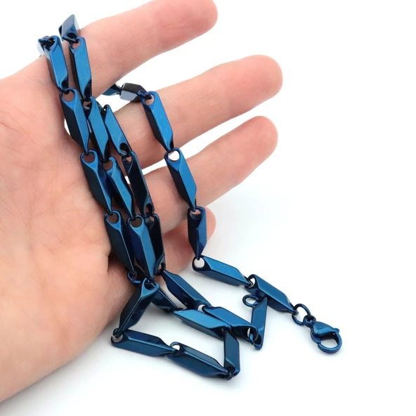 Pigado Paslanmaz Çelik Kibar Model Erkek Kolye 55 cm - 5
