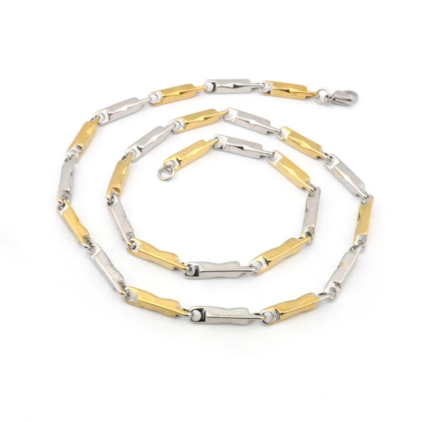 Pigado Paslanmaz Çelik Kibar Model Erkek Kolye 55 cm - 11