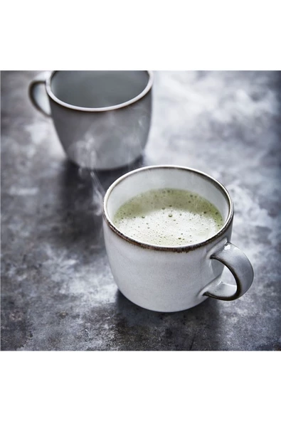 Gladelıg Kupa Bardak Çay Kahve Nescafe Bardağı Gri 37 Cl - 4