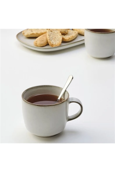 Gladelıg Kupa Bardak Çay Kahve Nescafe Bardağı Gri 37 Cl - 3