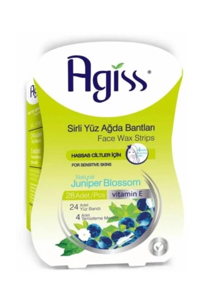 AGISS 28'li Sir Ağda Yüz Bandı Hassas Ciltler Için 2 Adet - 2