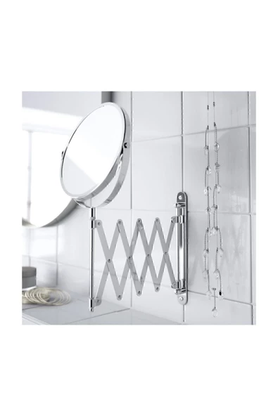 IKEA Frack Büyüteçli Çift Taraflı Ayna Makyaj Traş Tıraş Aynası - 4