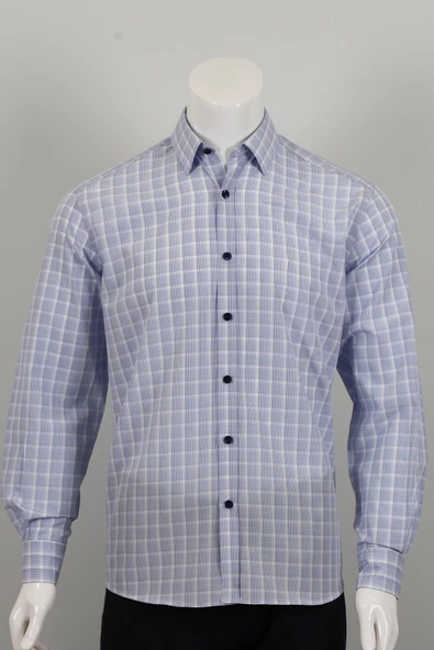 Uzun Kol Regular Fit Kareli Gömlek - 2