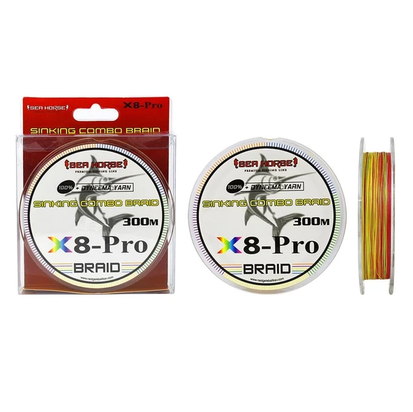 Sea Horse Sinking Combo Braid x8 0,30 300 Mt