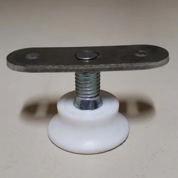 Bingo Ayak Sacı m8 Civatalı Mobilya Dolap Ayağı Bağlantı Aparatı Metal 45x15 Mm (10 ADET) - 5