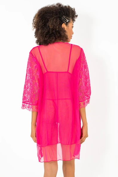 Phevos 3'lü Gecelik ve Sabahlık Takımı-3812 - Resim 5