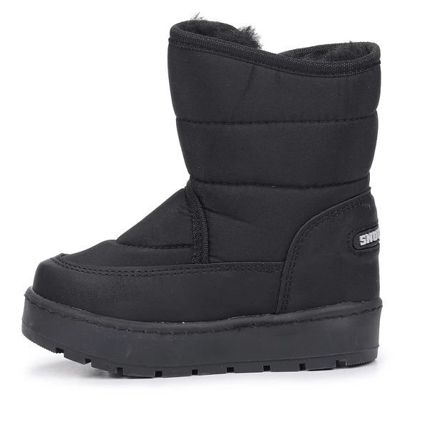 Kiko Kids Lp 70 Cırtlı Erkek/Kız Bebe Kar Bot Ayakkabı Siyah - 11