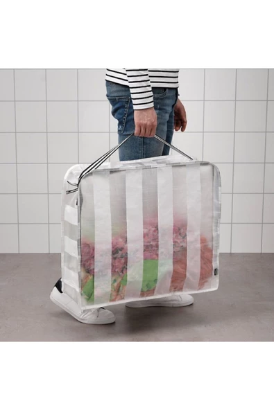 IKEA Görsnygg 55x49x19 Hurç Çanta Kutu Düzenleme Ve Saklama Çantası Kutusu - 3