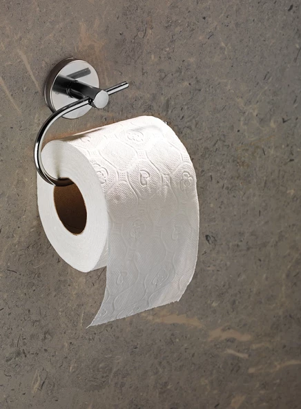 SAS Tuvalet Wc Kağıtlık Kapaksız Krom Kaplama Kağıtlık Standı S-107