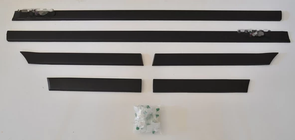 BMW E36 M3 UYUMLU 2 KAPI YAN ÇITA SETİ 6 PARÇA