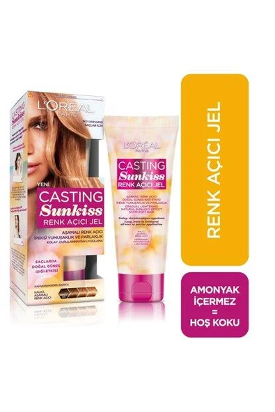 Loreal Casting Sunkiss Renk Açıcı Jel 01 - 2