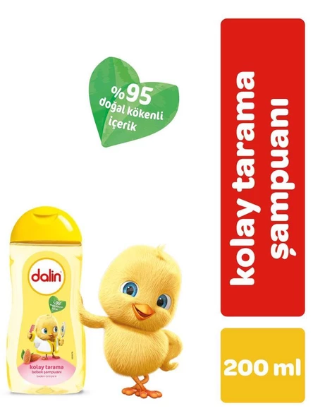 DALİN BEBEK ŞAMPUANI KOLAY TARAMA 200 ML