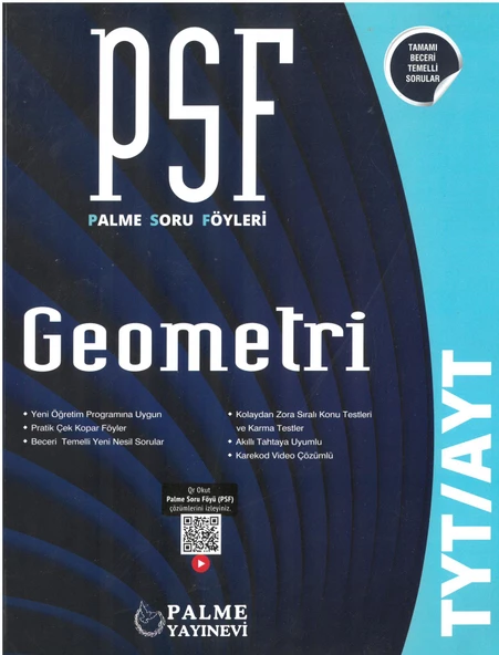 Palme Tyt-Ayt Geometri Palme Soru Föyleri