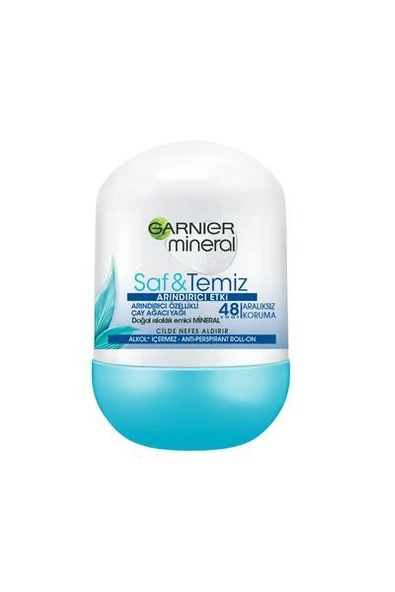 GARNIER DEO ROLL-ON SOFT & TEMİZ 50ML