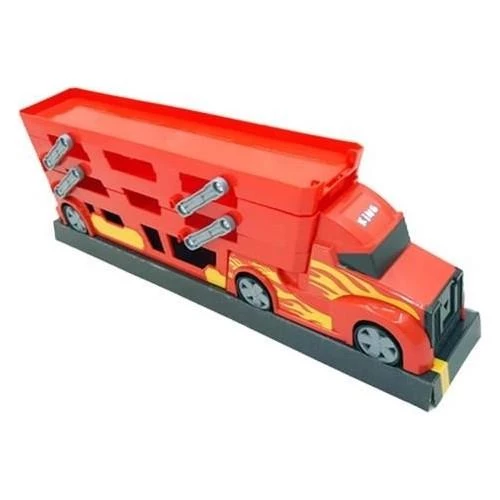 King Toys 3 Katlı Sürat Pistli Tır 3 Arabalı Çocuklar İçin Garaj Otopark Yarış Pisti Eğitici Oyun Seti - 3
