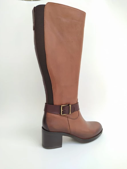 VENÜS 1950912K TOPUKLU  DERİ KADIN BİNİCİ ÇİZME - 6