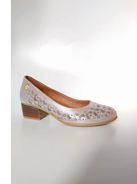 MESSİMOD H20Y4012 DERİ ORTOPEDİK ABİYE KADIN AYAKKABI - 5