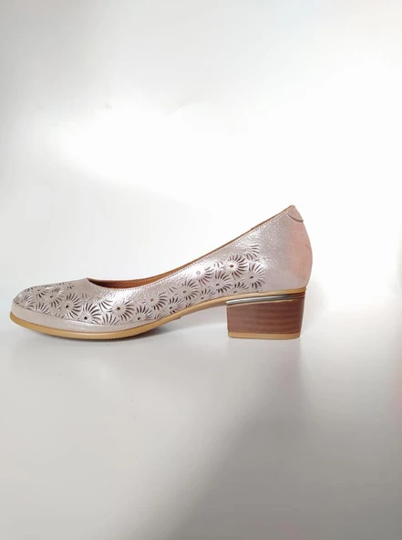 MESSİMOD H20Y4012 DERİ ORTOPEDİK ABİYE KADIN AYAKKABI - 8