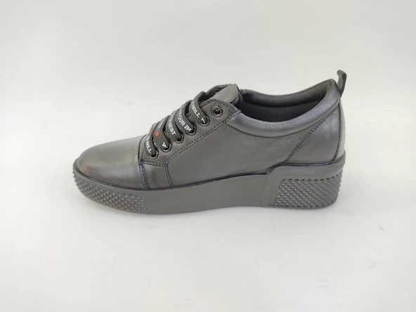 VENÜS 2065751K GÜNLÜK DERİ TARZ GENÇ KADIN  AYAKKABI - Resim 5