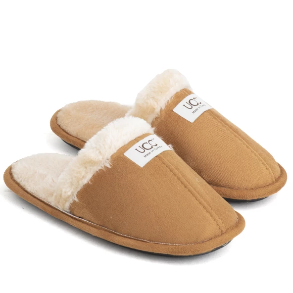 Ghattix Ucg Tüylü Üşütmez Pofuduk Panduf Ev Terlik - 2